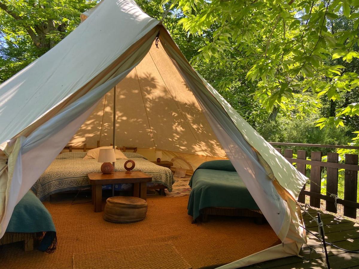Podere Di Maggio - Glamping Tent 2 Санта-Фьора Экстерьер фото
