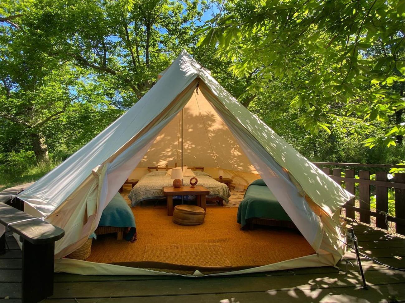 Podere Di Maggio - Glamping Tent 2 Санта-Фьора Экстерьер фото